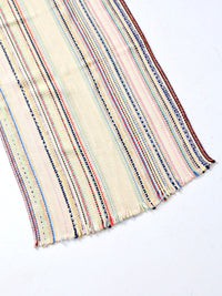 vintage stripe throw rug, 41 x 24