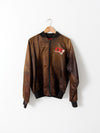 vintage CFI satin club jacket