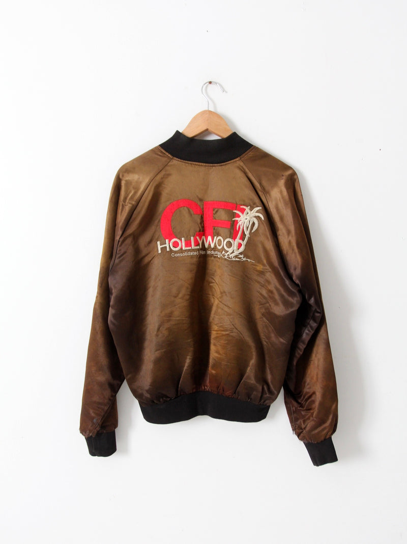 vintage CFI satin club jacket