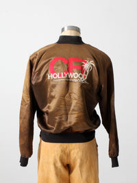 vintage CFI satin club jacket