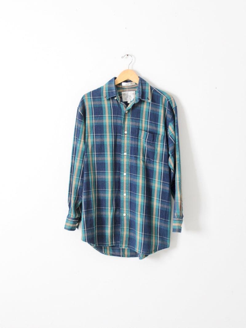 john ashford dress shirts John Ashford Vintage Vintage John Ashford Sport Shirt Long Sleeve Button Down 90s
