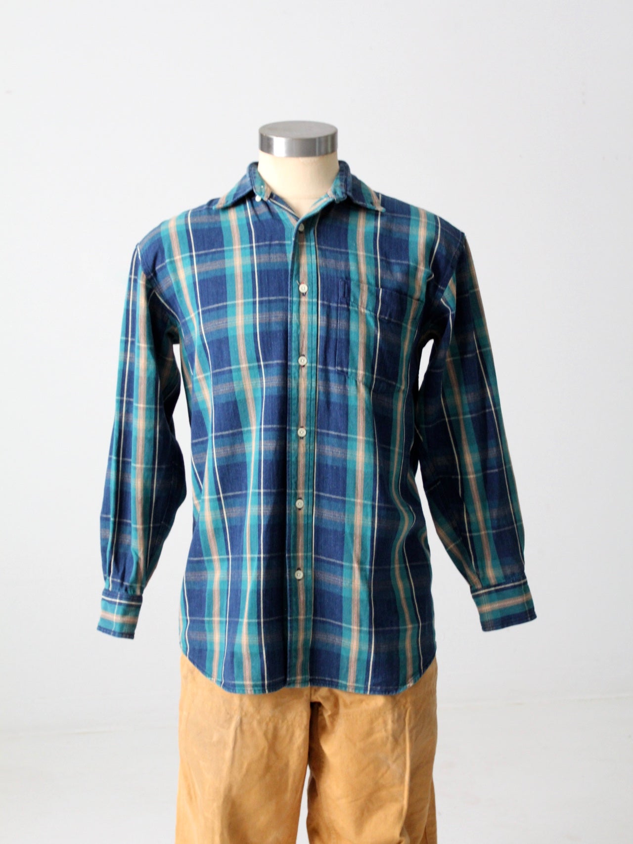 john ashford dress shirts vintage John Ashford plaid shirt