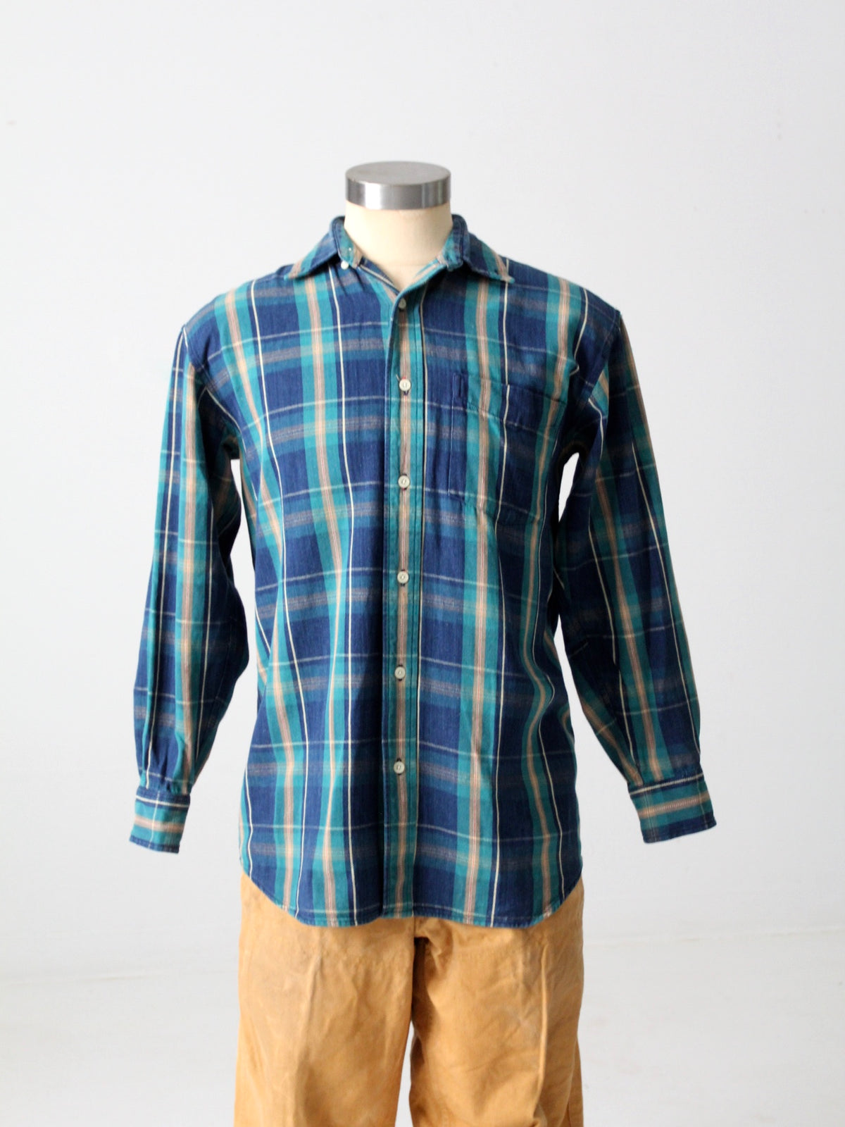 vintage John Ashford plaid shirt