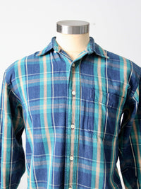 vintage John Ashford plaid shirt