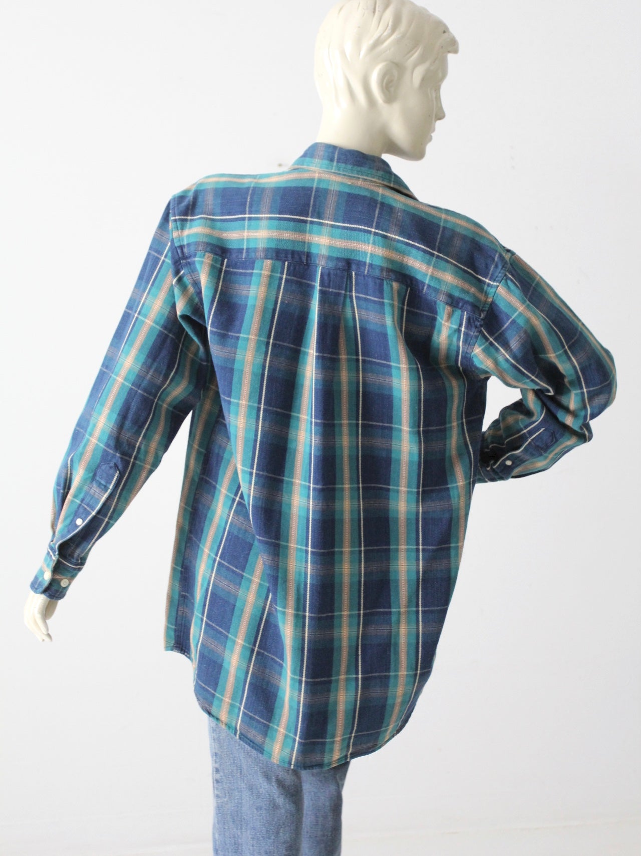john ashford dress shirts vintage John Ashford plaid shirt