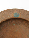 antique hammered copper bowl