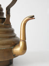 antique brass teapot