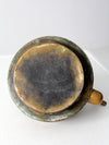 antique brass teapot