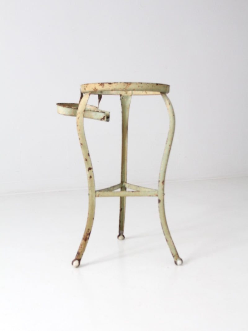 antique claw foot iron stand