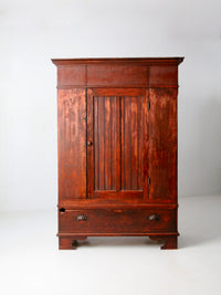 antique beadboard armoire