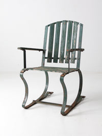 mid-century patio chair