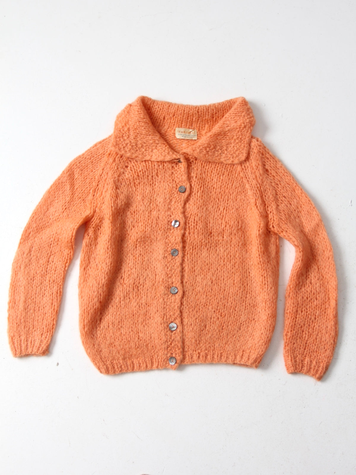 vintage 50s mohair cardigan