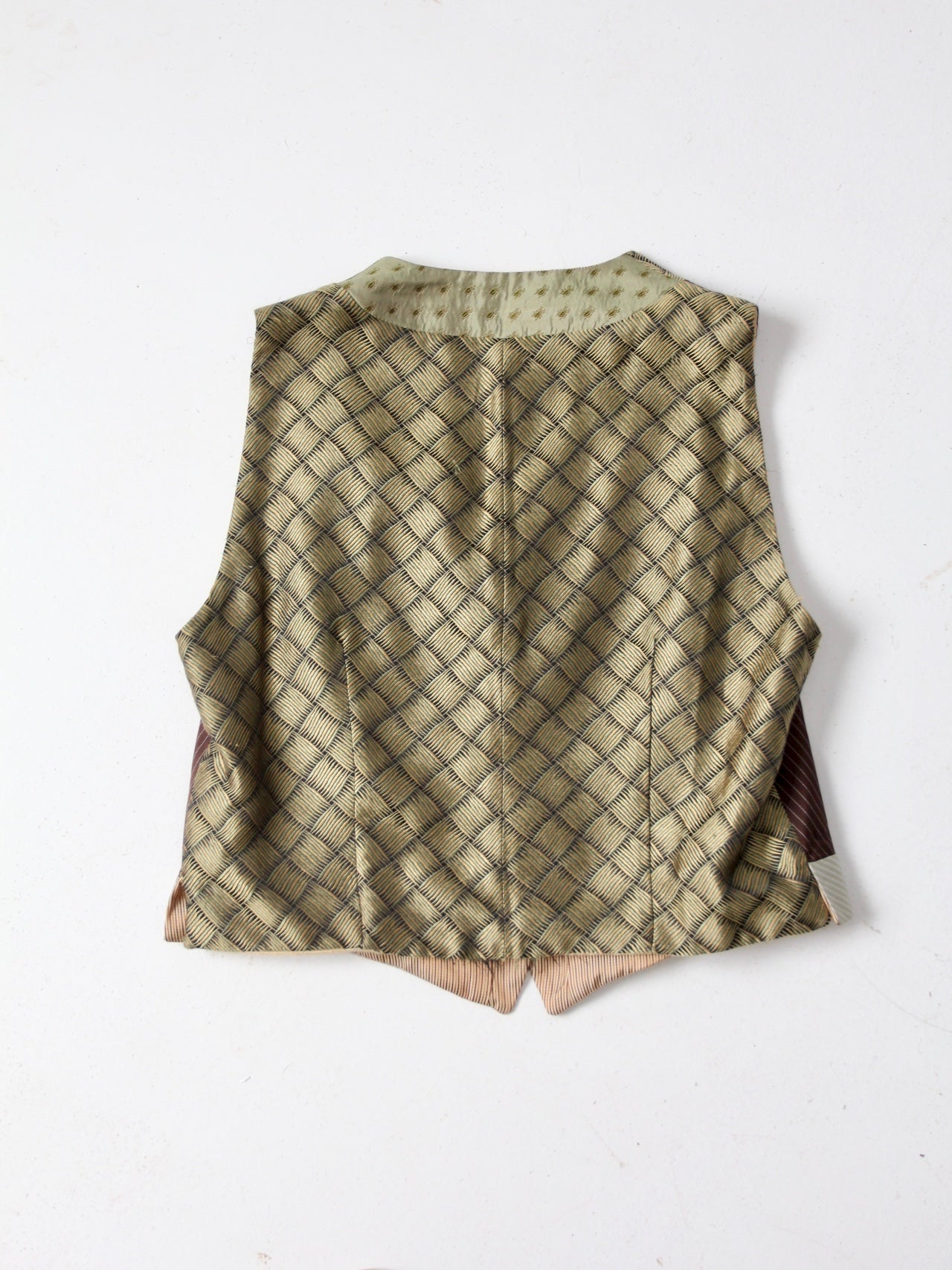 vintage Italian silk vest