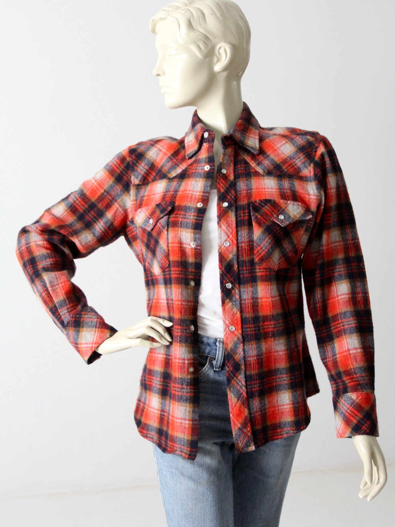 vintage 70s western shirt