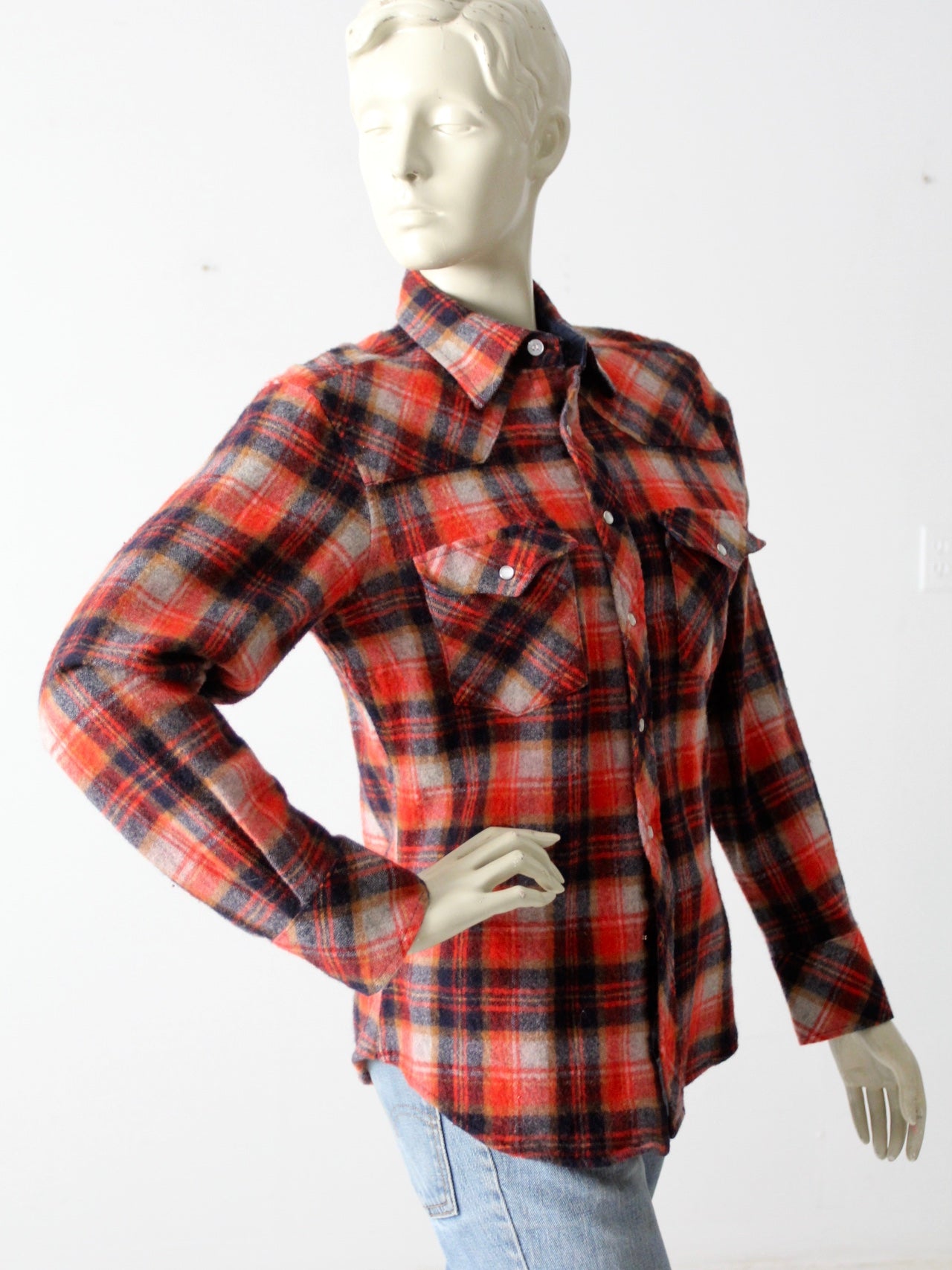 vintage 70s western shirt