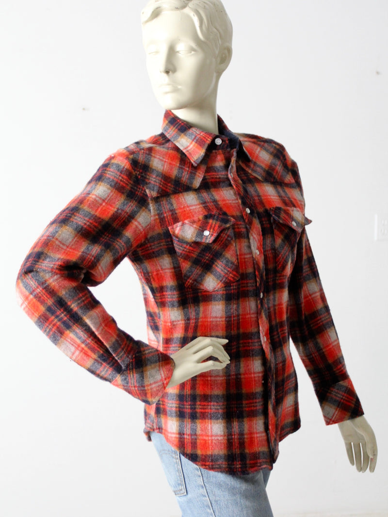 vintage 70s western shirt