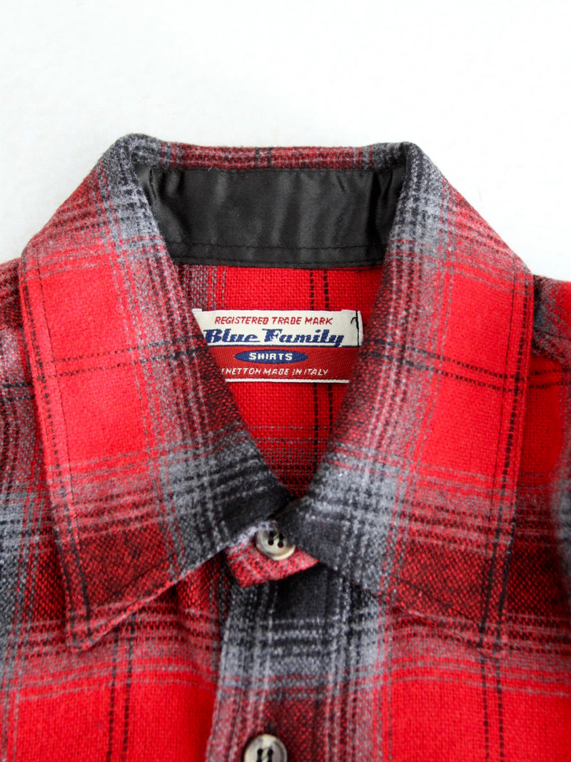 vintage plaid shirt