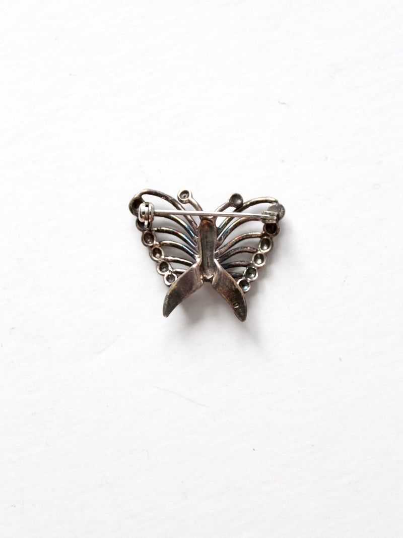 vintage butterfly brooch