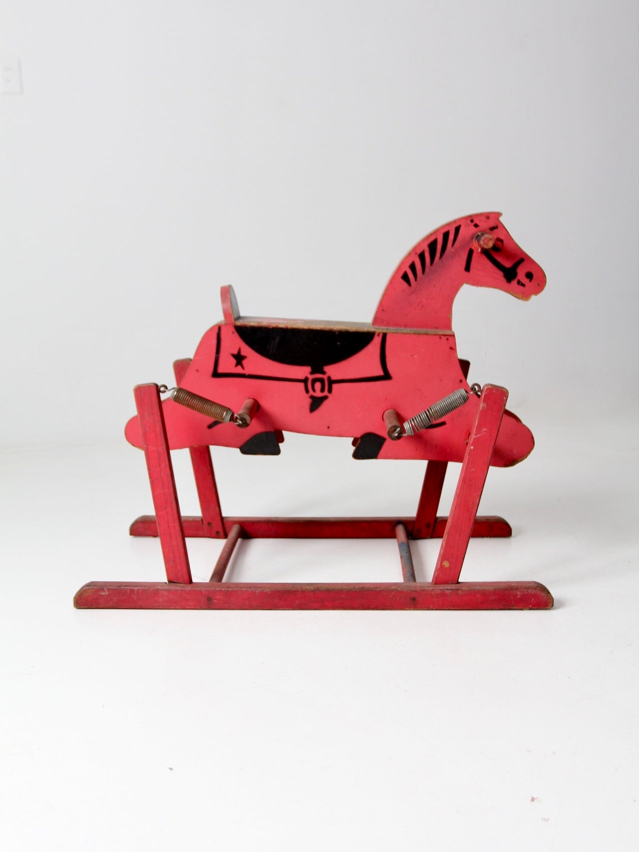 vintage spring rocking horse 86 Vintage