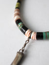 vintage 70s boho beaded necklace