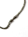 vintage rhinestone drop necklace