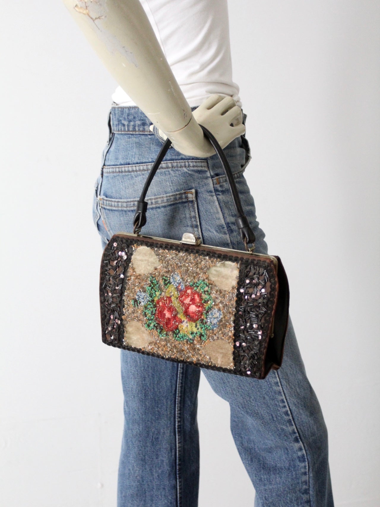 vintage 60s Caron purse