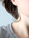 vintage teardrop drop earrings