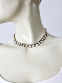 vintage rhinestone necklace