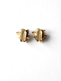 vintage 30s Austrian enamel earrings