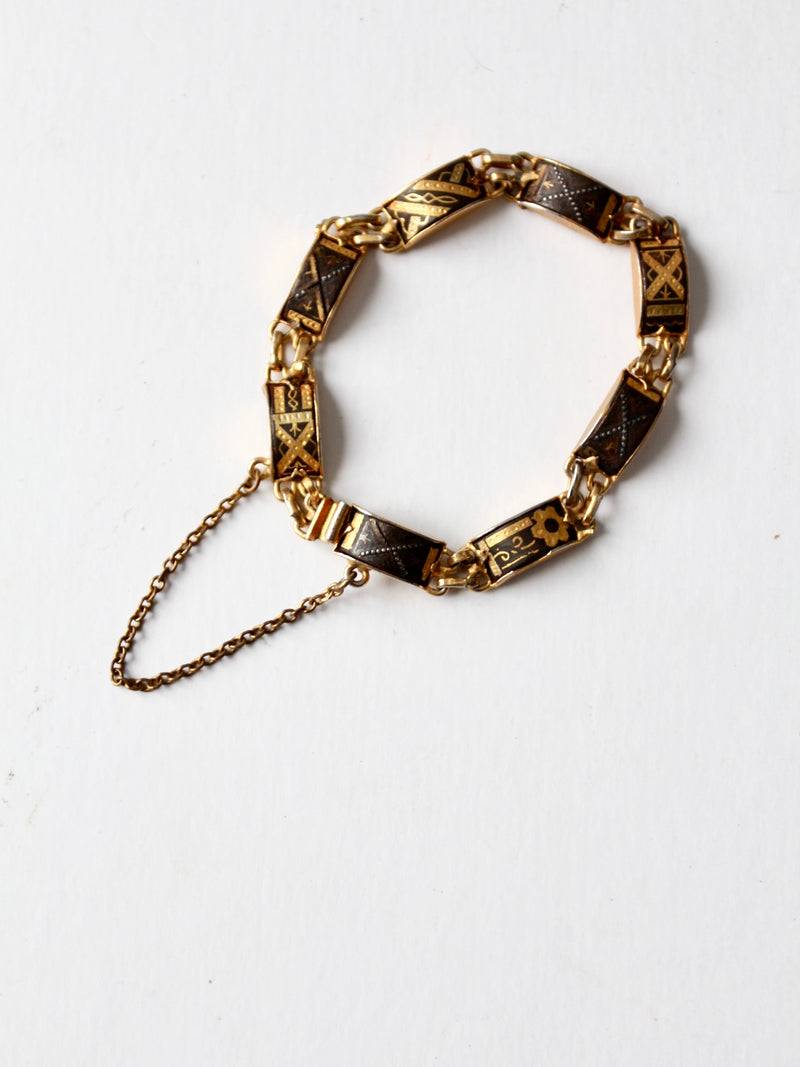 vintage damascene bracelet 86 Vintage