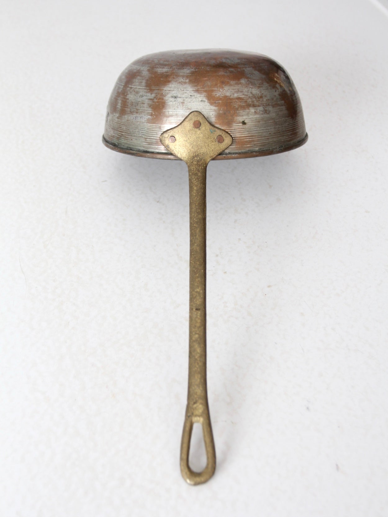 antique copper pan