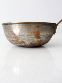 antique copper pan