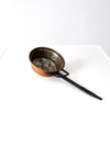 antique copper escargot pan