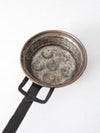 antique copper escargot pan