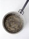 antique hammered copper pan