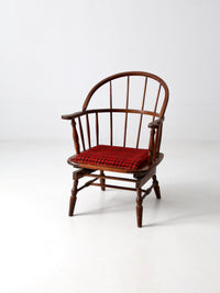 antique Windsor chair with rocking seat