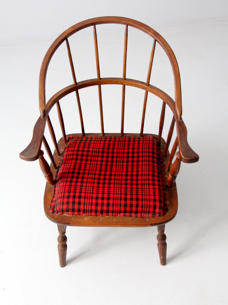 antique Windsor chair with rocking seat