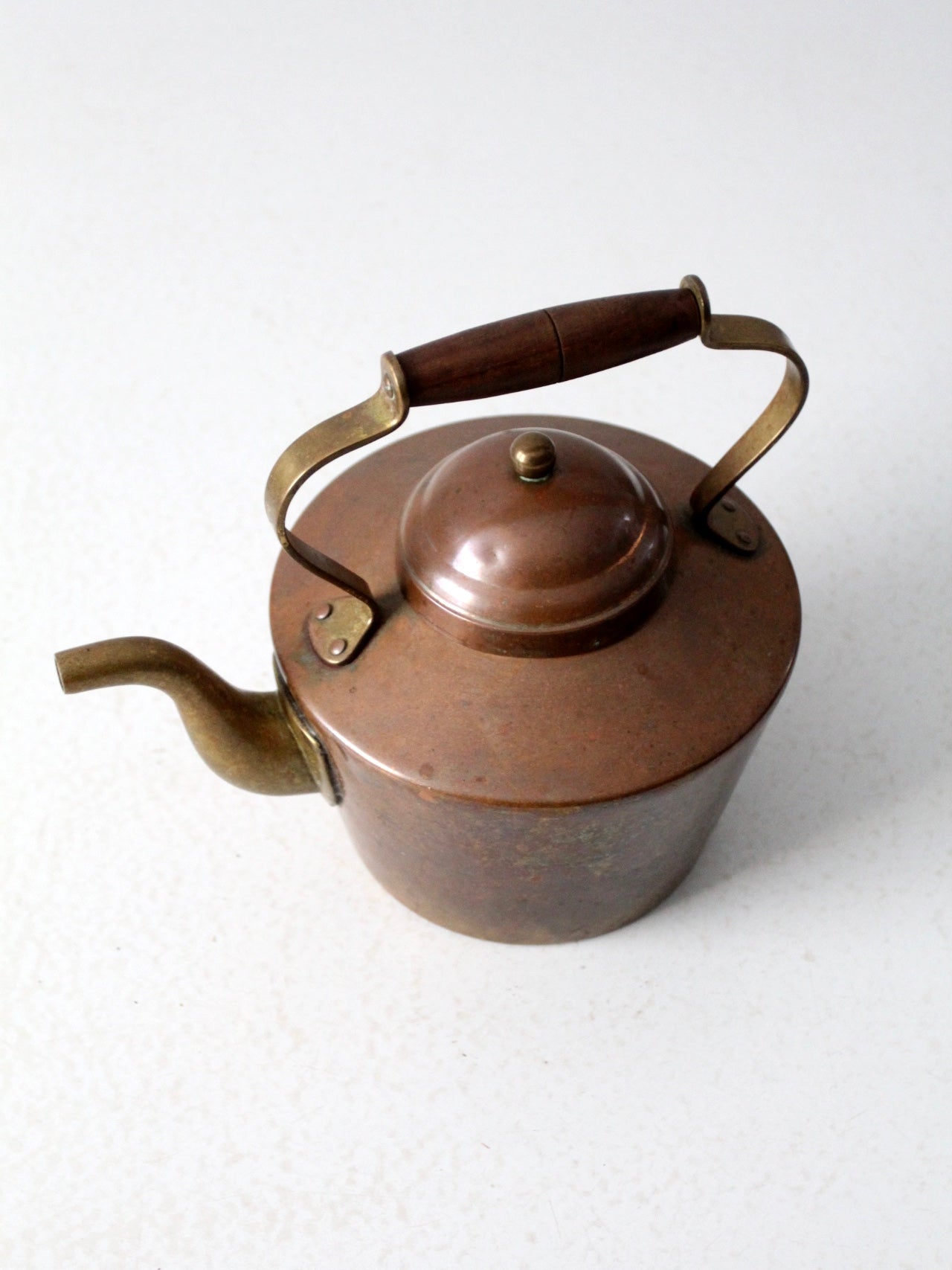 vintage Tagus copper teapot