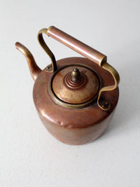 vintage copper teapot