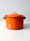 mid-century enamelware pot