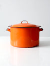mid-century enamelware pot