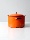 mid-century enamelware pot
