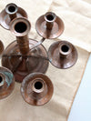 antique copper candelabra