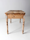 antique primitive desk table