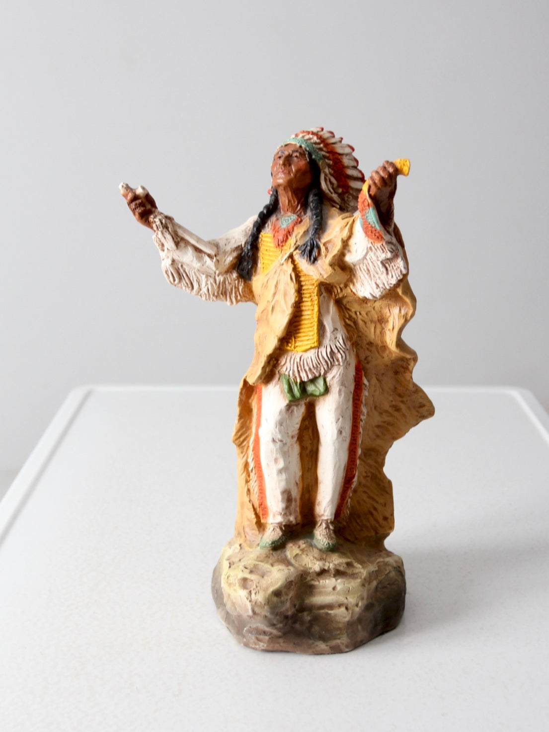 Native American Chief statue circa 1981 – 86 Vintage