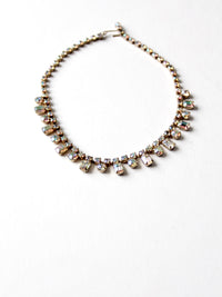 vintage rhinestone necklace