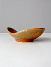 mid-century Haeger pottery ashtray