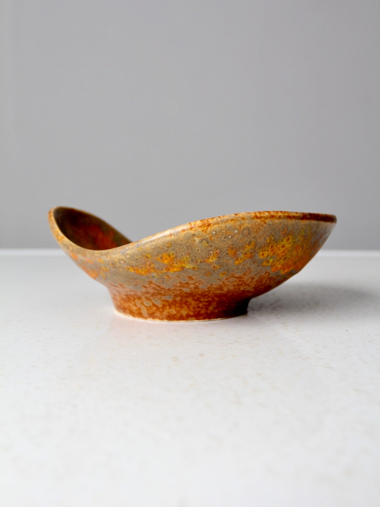 mid-century Haeger pottery ashtray