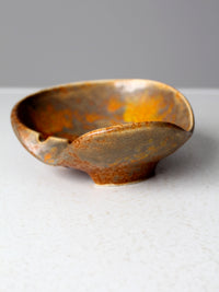 mid-century Haeger pottery ashtray