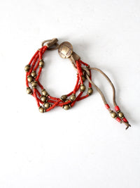 vintage boho beaded bracelet